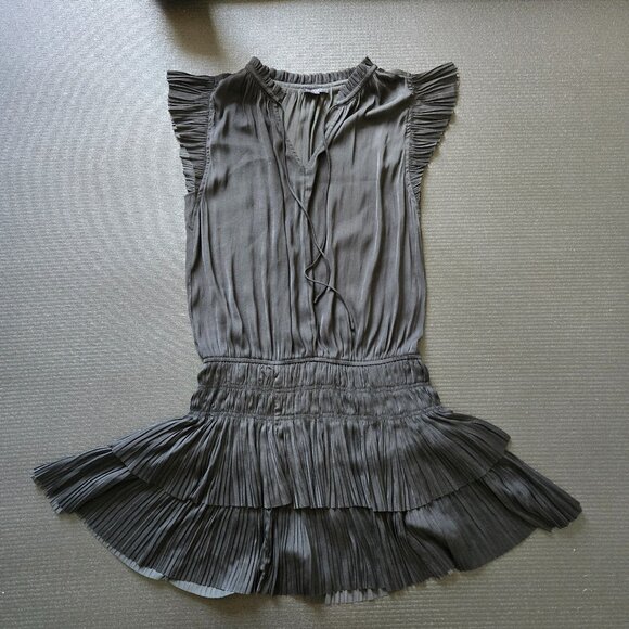 Current Air Women's Black Ruffle Dress Black Medium - Picture 1 of 3